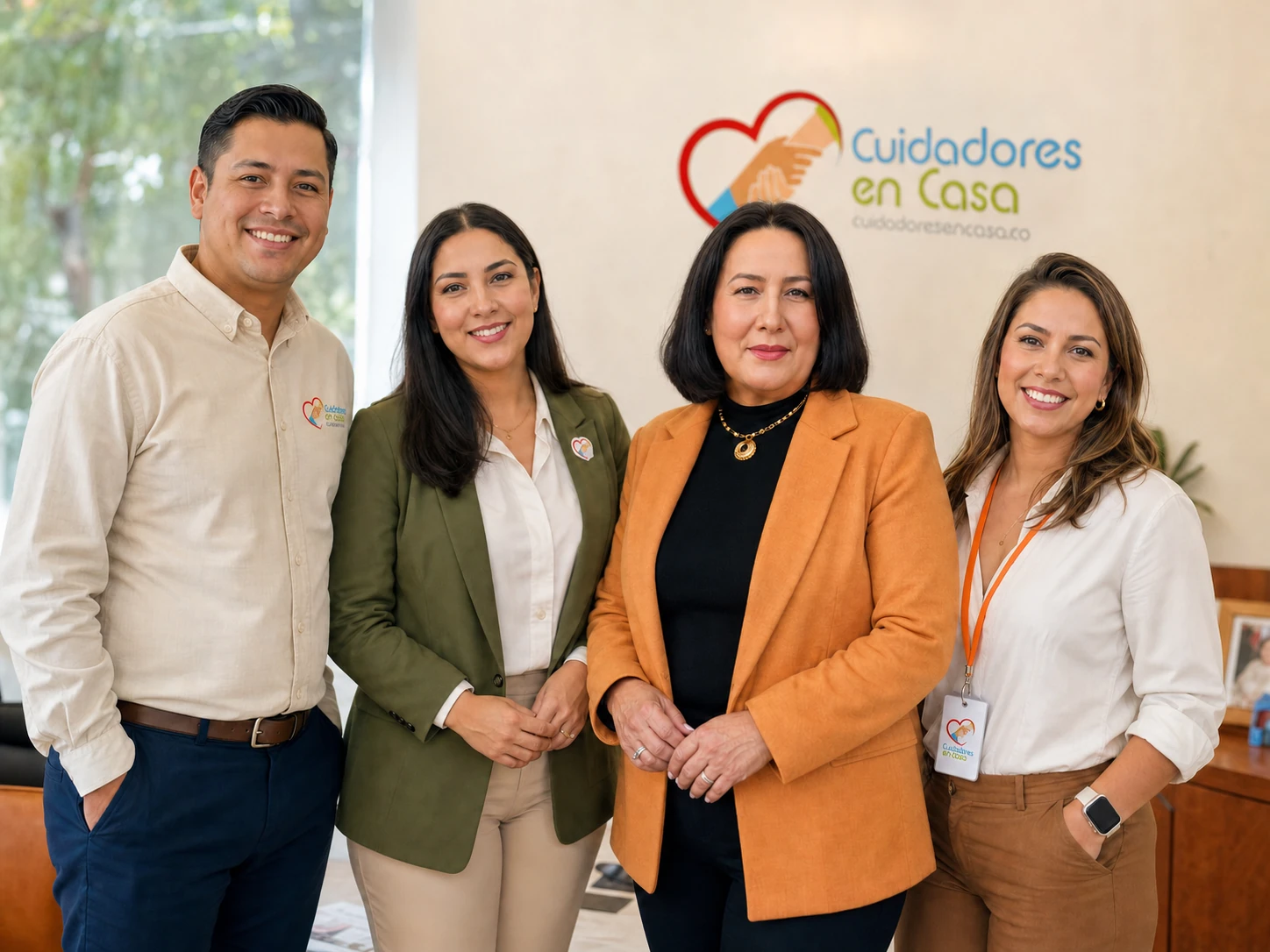 Equipo humano de Cuidadores en Casa